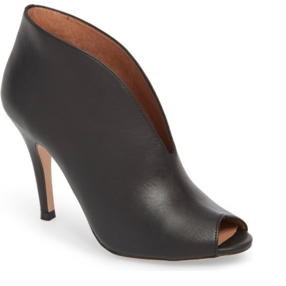 Halogen Shoes - Halogen peep toe booties 7.5